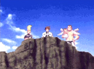 The King of Fighters 2001: Japan Team Ending.