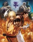 Art of Fighting Anthology: Promotional artwork by Eisuke Ogura.