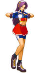 The King of Fighters 2002 Athena Asamiya artwork by Nona