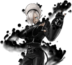 King Of Fighters XIII win pose.