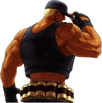 The King of Fighters XII win portrait.
