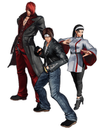 Team Sacred Treasures in KOF XV.