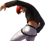 The King of Fighters XIII win portrait.