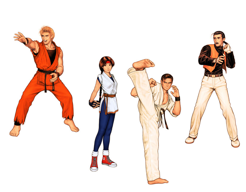 Art of Fighting Team - Characters & Art - The King of Fighters '98:  Ultimate Match