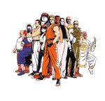 Elenco de Art of Fighting 2, ilustración por Shinkiro.