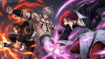 The King of Fighters Destiny: Kyo and Iori vs Orochi illustration.