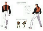 The King of Fighters '99: Concept art.