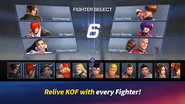The King of Fighters Arena - Promotional Image 3 (Select Screen)