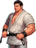 KOFAS Takuma 98.png (1.09 MB) The King of Fighters All Star: '98 version artwork.