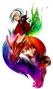 The King of Fighters XI: Promotional Art by Hiroaki