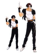 The King of Fighters '94 character art