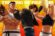 Team Japan as they would have appeared in The King of Fighters XII