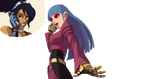 The King Of Fighters 2001 winpose with Diana.