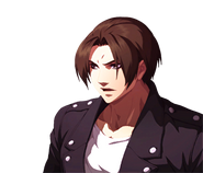 The King of Fighters XIII dialogue portrait by Nona.(Normal)