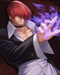 Promotional illustration for the KOF poll, by watari