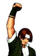 The King of Fighters '96: Hero Team Ending.