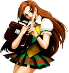 Retrato de victoria en Neo Geo Battle Coliseum (PlayStation 2)