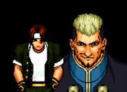 The King of Fighters '96: Hero Team Ending.