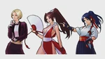 The King of Fighters 2002 Unlimited Match: Women Fighters Team.