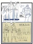 The King of Fighters '98: Concept art.