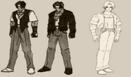 The King of Fighters '99 Art Gallery: Concept art.