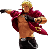 The King of Fighters XII win portrait illustrated by Eisuke Ogura.
