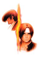 The King of Fighters '98: Promotional art by Shinkiro