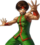 The King of Fighters XIII win portrait.