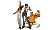 Team Japan in KOF 2002.