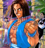 Bob Real Bout Illustration, Richard is in the background