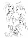 Samurai Shodown IV: concept art