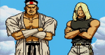 The King of Fighters '94: Hero Team Ending.