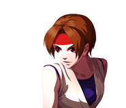 The King of Fighters XIII dialogue portrait.