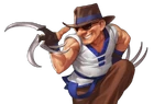King of fighters 98 fe ol choi bongae by hes6789-d9c9tez.png (105 KB) The King of Fighters '98 UM Online artwork.