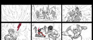 The King of Fighters All Star: Cinematic Trailer Storyboards.