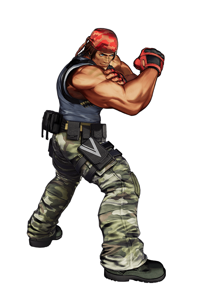 Premium AI Image  The king of fighters anime character