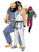 The King of Fighters '94: Korean Justice Team artwork.