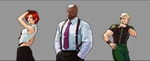 KOF '02 UM-Agents Team.png (168 KB) The King of Fighters 2002 Unlimited Match: Agents Team Artwork.