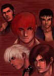 The King of Fighters 2000: Illustration by Kalkin.