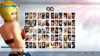 KOF XIV Character Select Screen