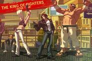 The King of Fighters XIII Trading Cards: Japan Team.