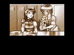 Athena Asamiya and Kaoru Watabe.