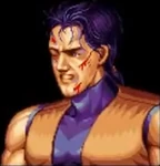 Robert "defeated" in Art of Fighting 2