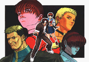 The King of Fighters '98: Gallery artwork.