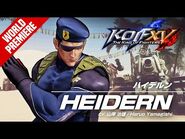 KOF XV｜HEIDERN｜Trailer -32【TEAM RIVAL】