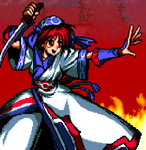 Samurai Shodown III: character select portrait.