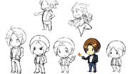 The King of Fighters XIII: Concept art.