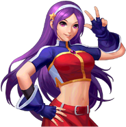 The King of Fighters '98 Ultimate Match Online: 2002 Athena artwork.