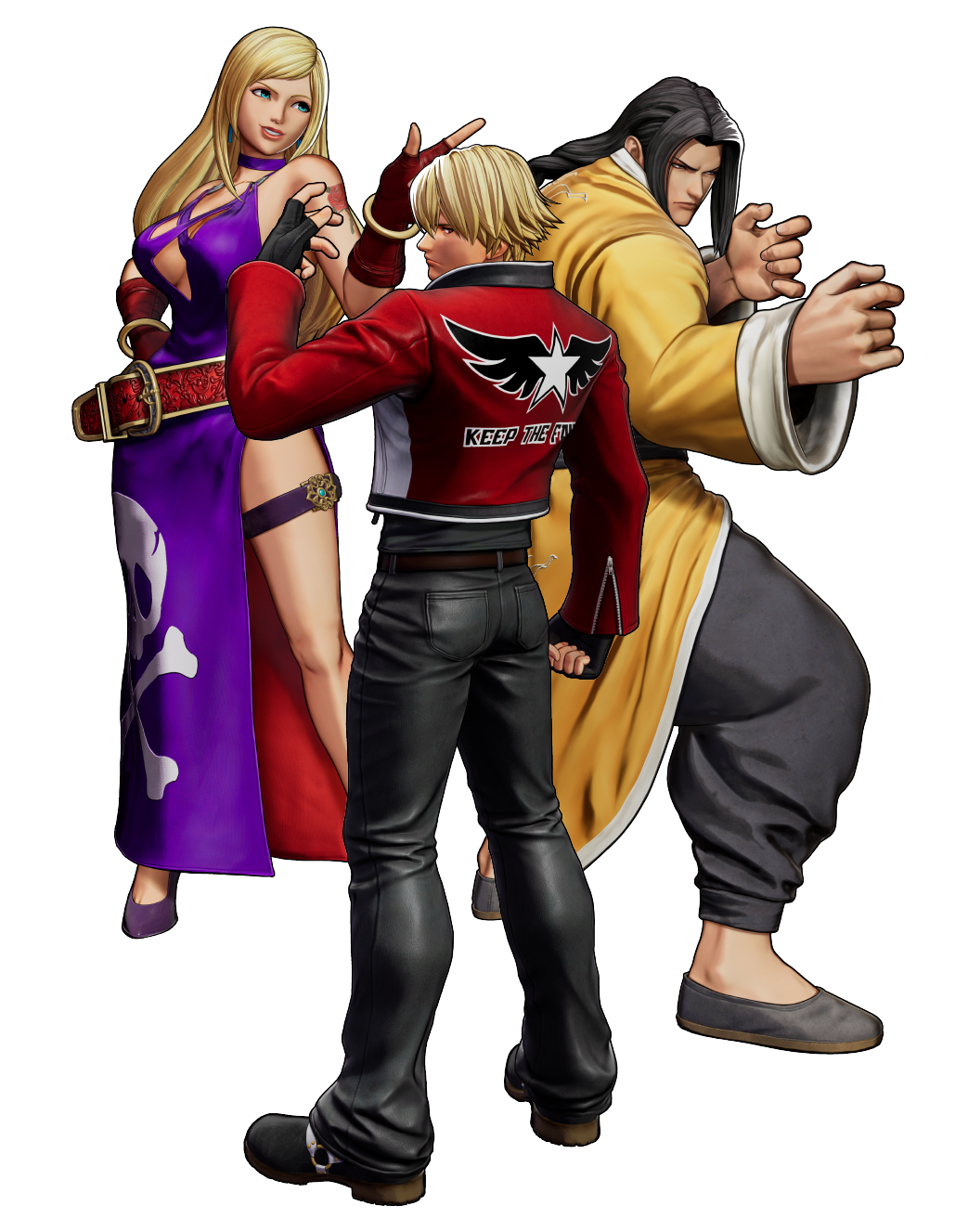 The King of Fighters XV: Team Fatal Fury é revelado