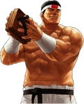 The King of Fighters XII win portrait.